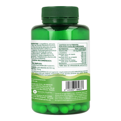 Pack 3xMelatonina complex Planeta Huerto 120 caps