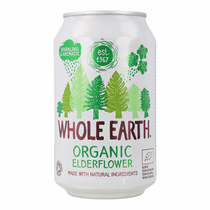 Bibita biologica al sambuco Whole Earth 330 ml
