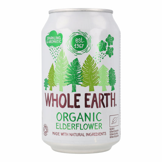 Bibita biologica al sambuco Whole Earth 330 ml