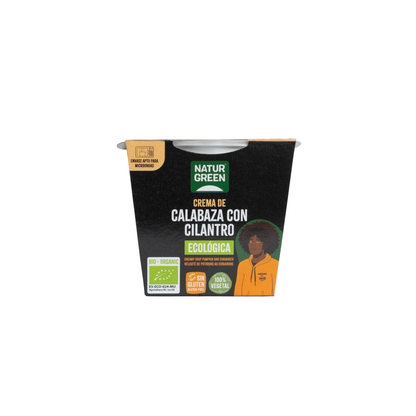 Crema di zucca e coriandolo Naturgreen, 310 g