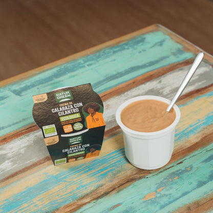 Crema di zucca e coriandolo Naturgreen, 310 g