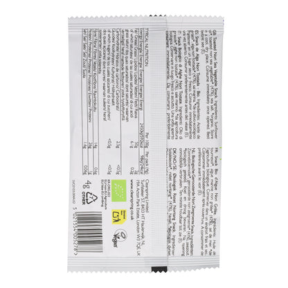 Snack di alga nori tostata biologica Clearspring 4 g