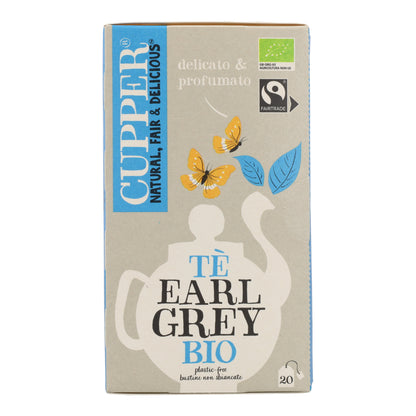 Tè nero Earl Grey Bio Cupper 20 bustine
