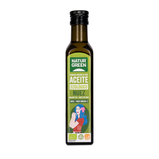 Olio di noci biologico NaturGreen 250 ml