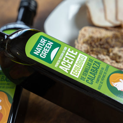 Olio di semi di zucca biologico NaturGreen 500 ml
