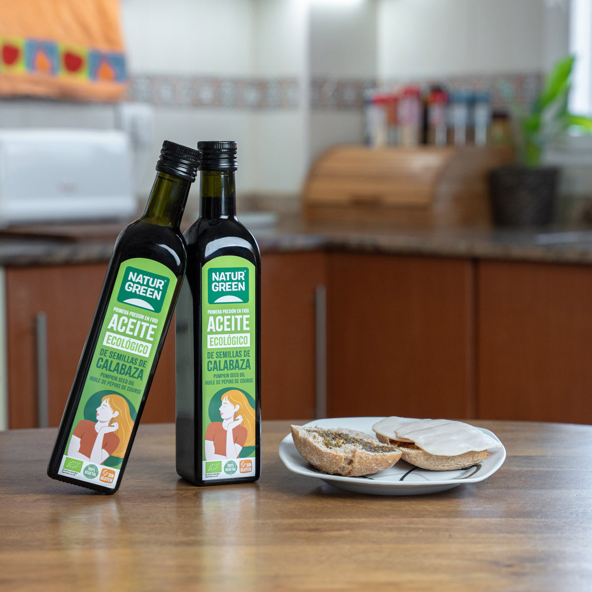 Olio di semi di zucca biologico NaturGreen 500 ml