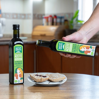 Olio di semi di zucca biologico NaturGreen 500 ml