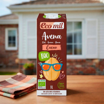 Confezione da 6 bevande all'avena Choco NaturGreen 1 L