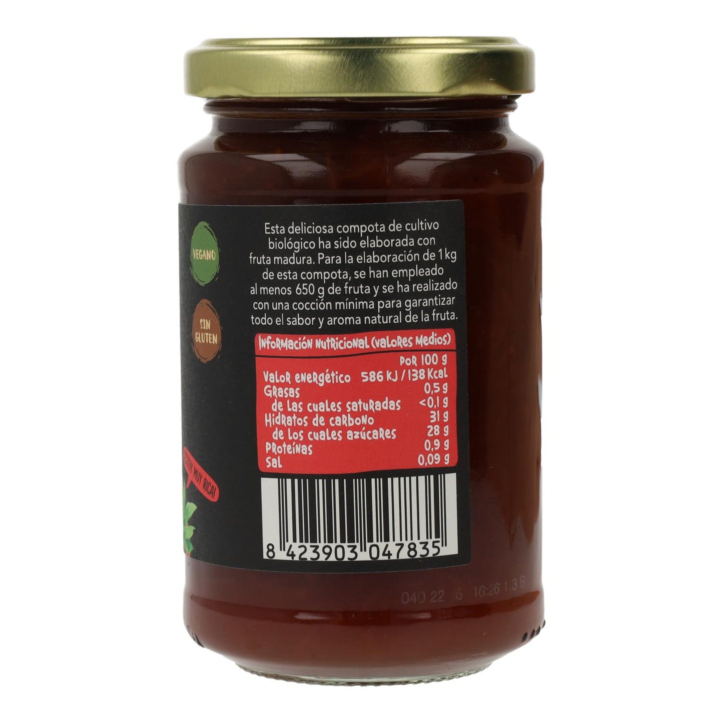 Compota de Fresa BIO Biocop 265g