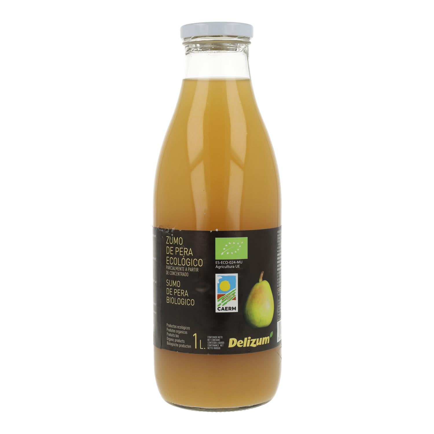 Zumo de Pera ecológico Delizum 1 Litro