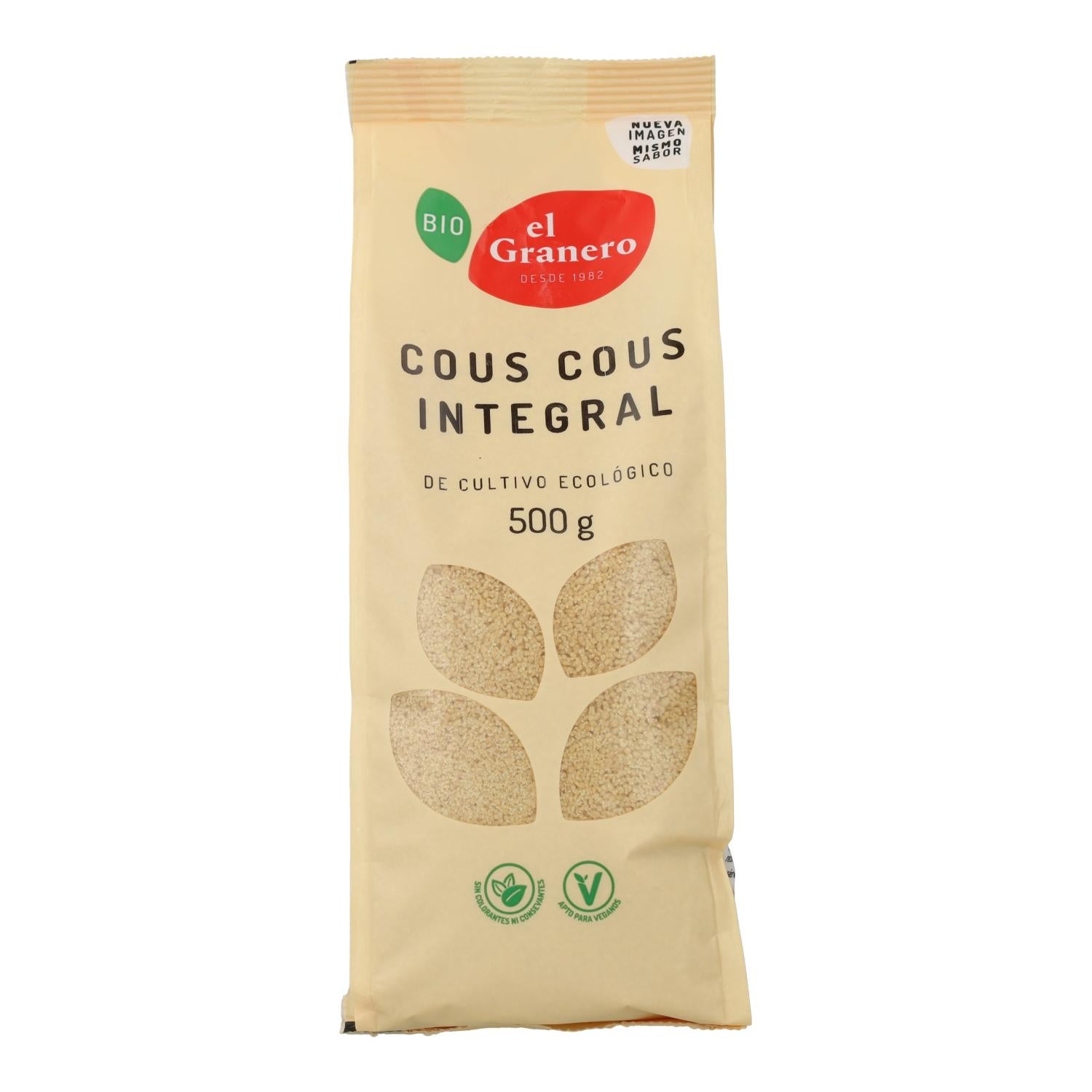 Cous Cous Integral Bio El Granero 500 g