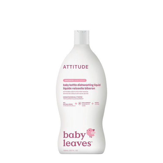 Lavavajillas y limpiabiberones sin perfume,  Attitude, 700 ml
