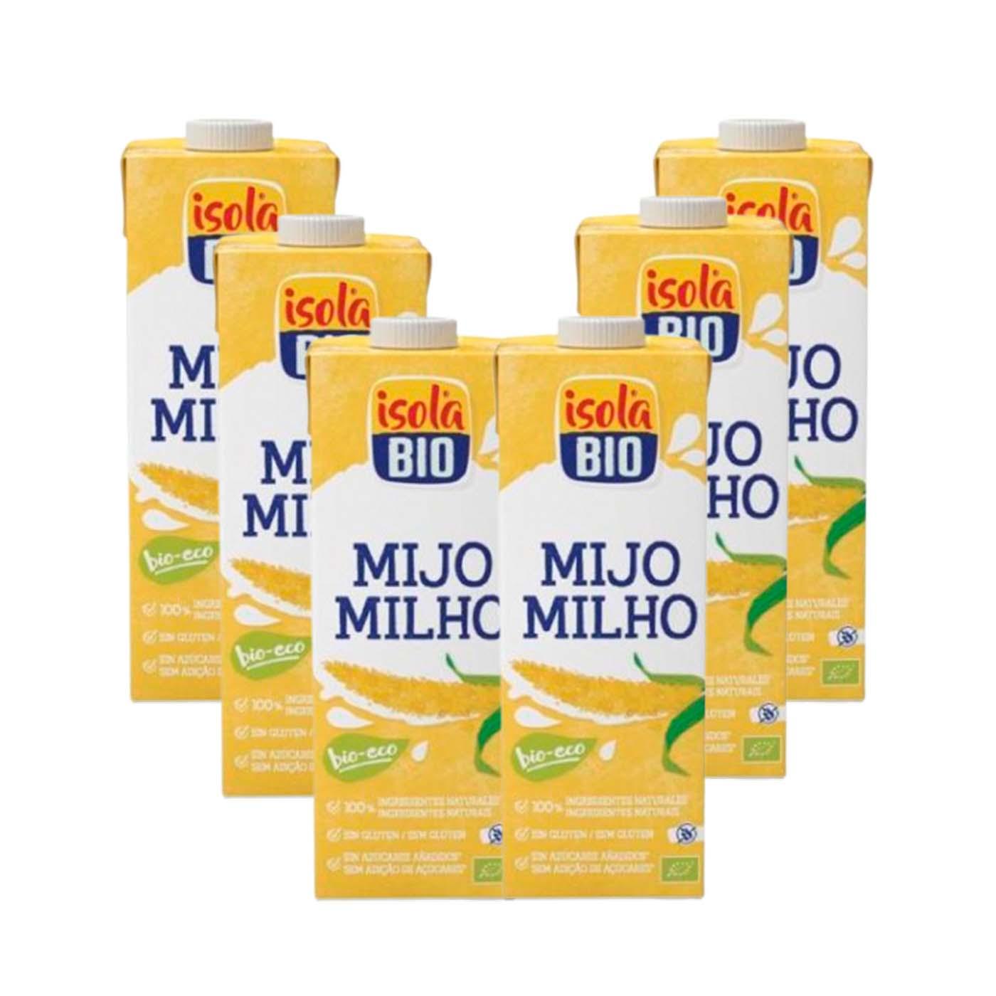 Pack 6L Bebida de Mijo BIO Isola Bio