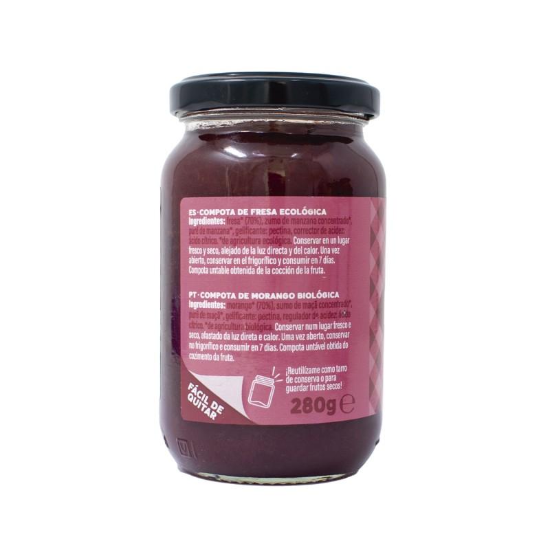 Compota de Fresa BIO La Finestra Sul Cielo 280 g