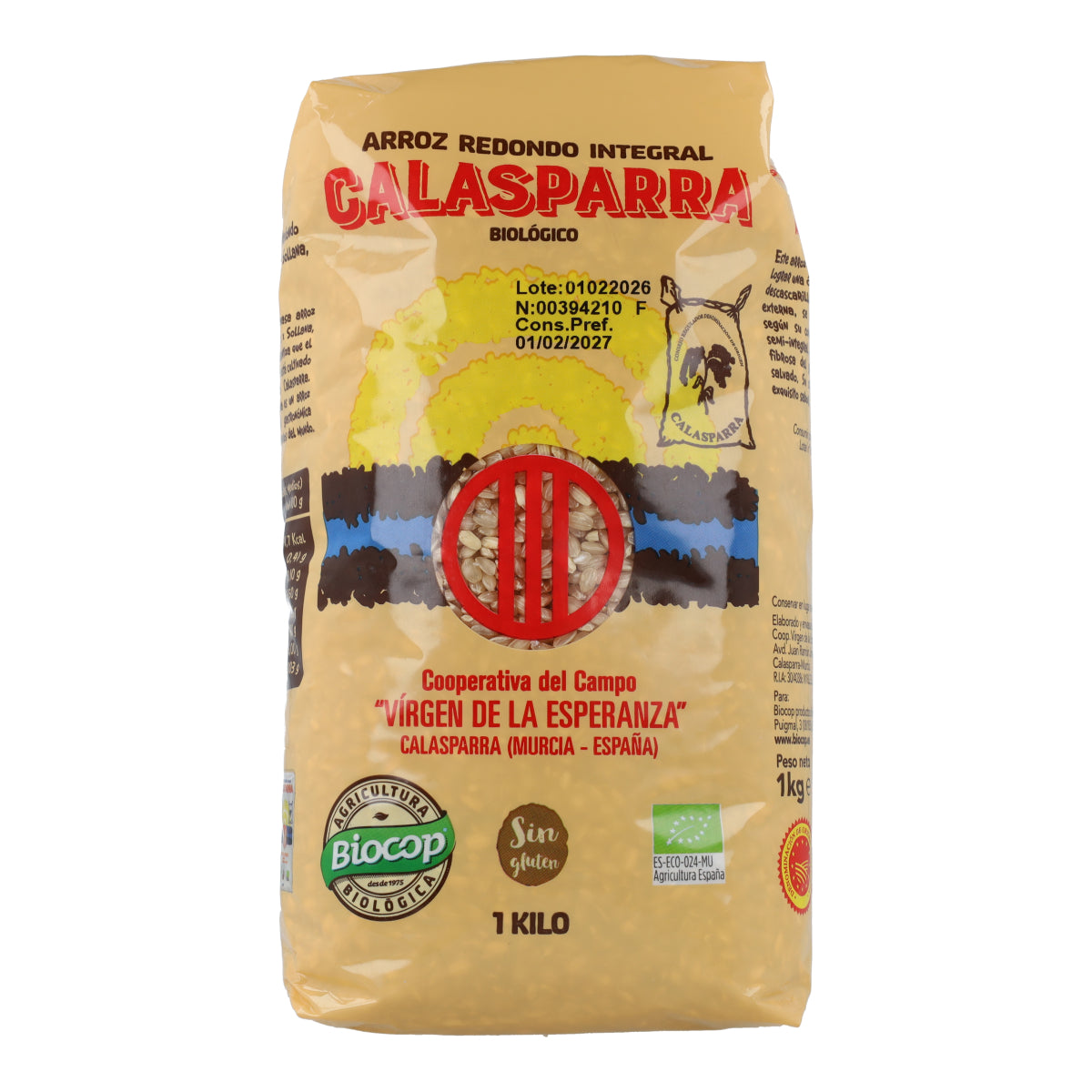 Riso integrale Calasparra Biocop 1 kg