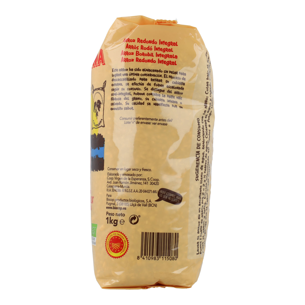 Riso integrale Calasparra Biocop 1 kg