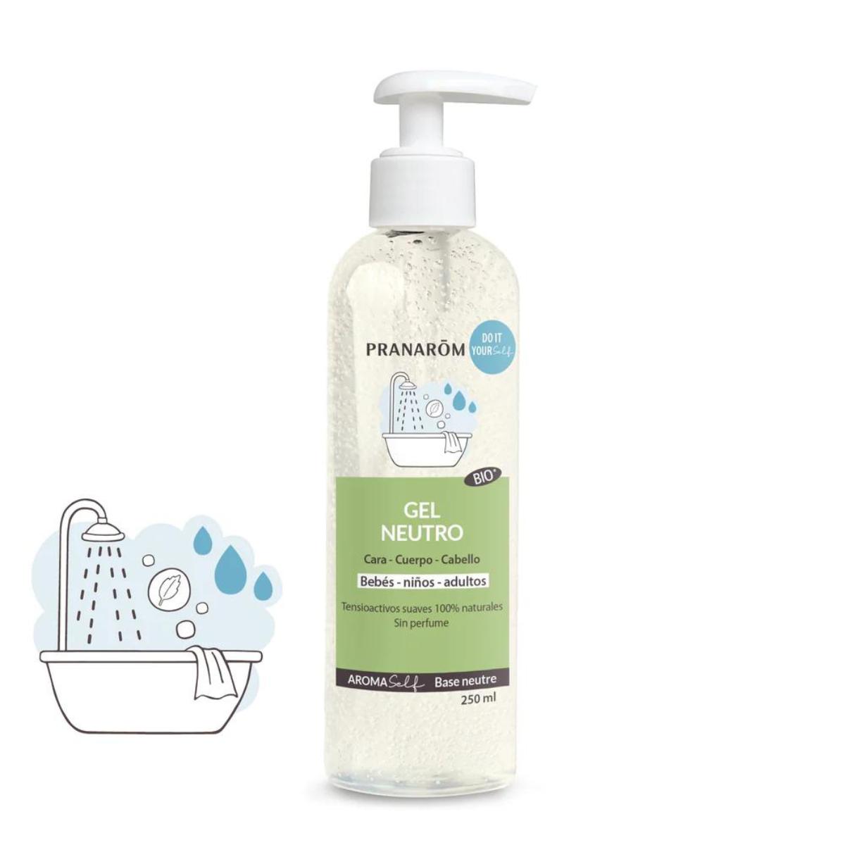 Gel neutro bio, Pranarôm 250 ml