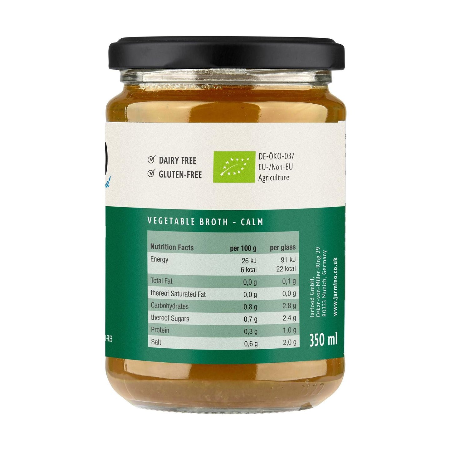 Caldo Vegetal Calma Keto Jarmino 350ml