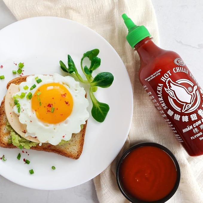 Salsa Sriracha al peperoncino tradizionale senza glutammato monosodico Uni-Eagle 815 g – Piccante cremosa in stile tailandese