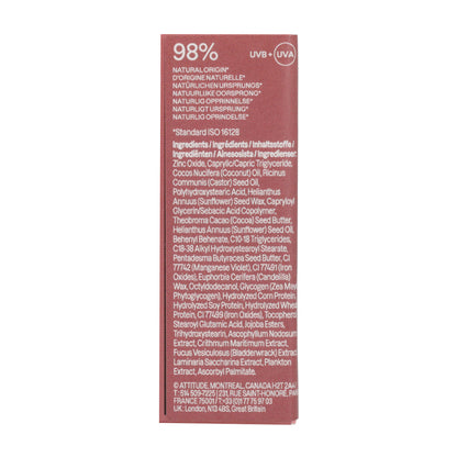 Oceanly - PHYTO-SUN Balsamo labbra colorato SPF 30 - Terracotta, Attitude, 8,5 g