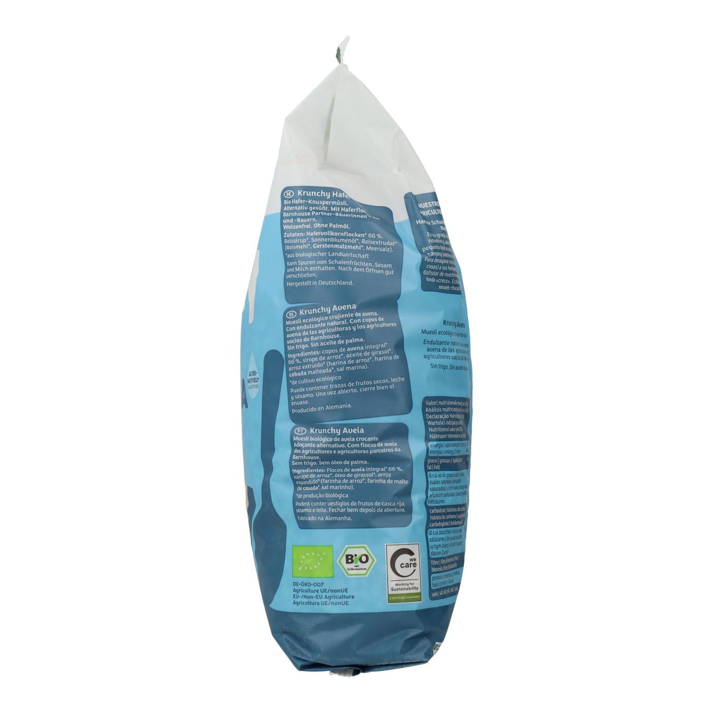 Muesli Krunchy de Avena BIO Barnhouse 375 g