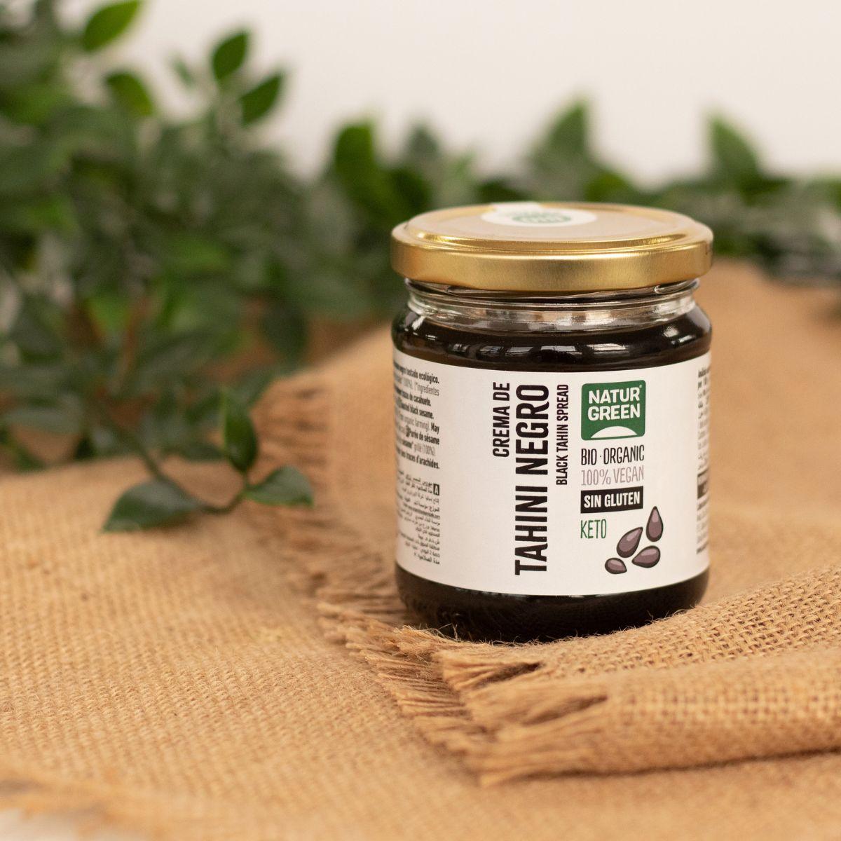 Tahin de Sésamo Negro Naturgreen 180 gr
