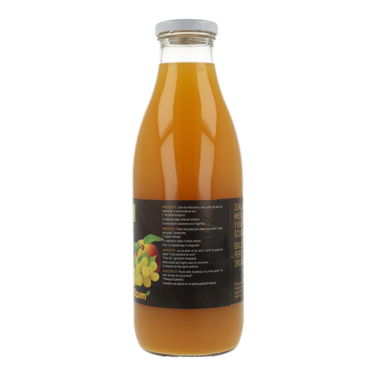 Zumo Melocotón & Uva Bio 1L Delizum