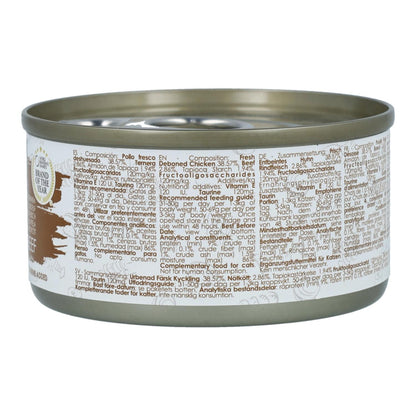 Kit Cat Lata Gravy - Pollo & Ternera 70 g Comida húmeda para gatos en salsa
