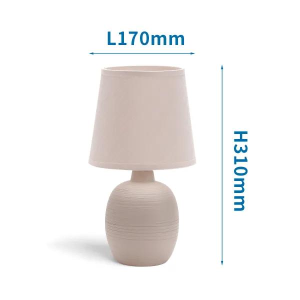 Lampara de mesa Cerámica E14 Aigostar (Reacondicionado)