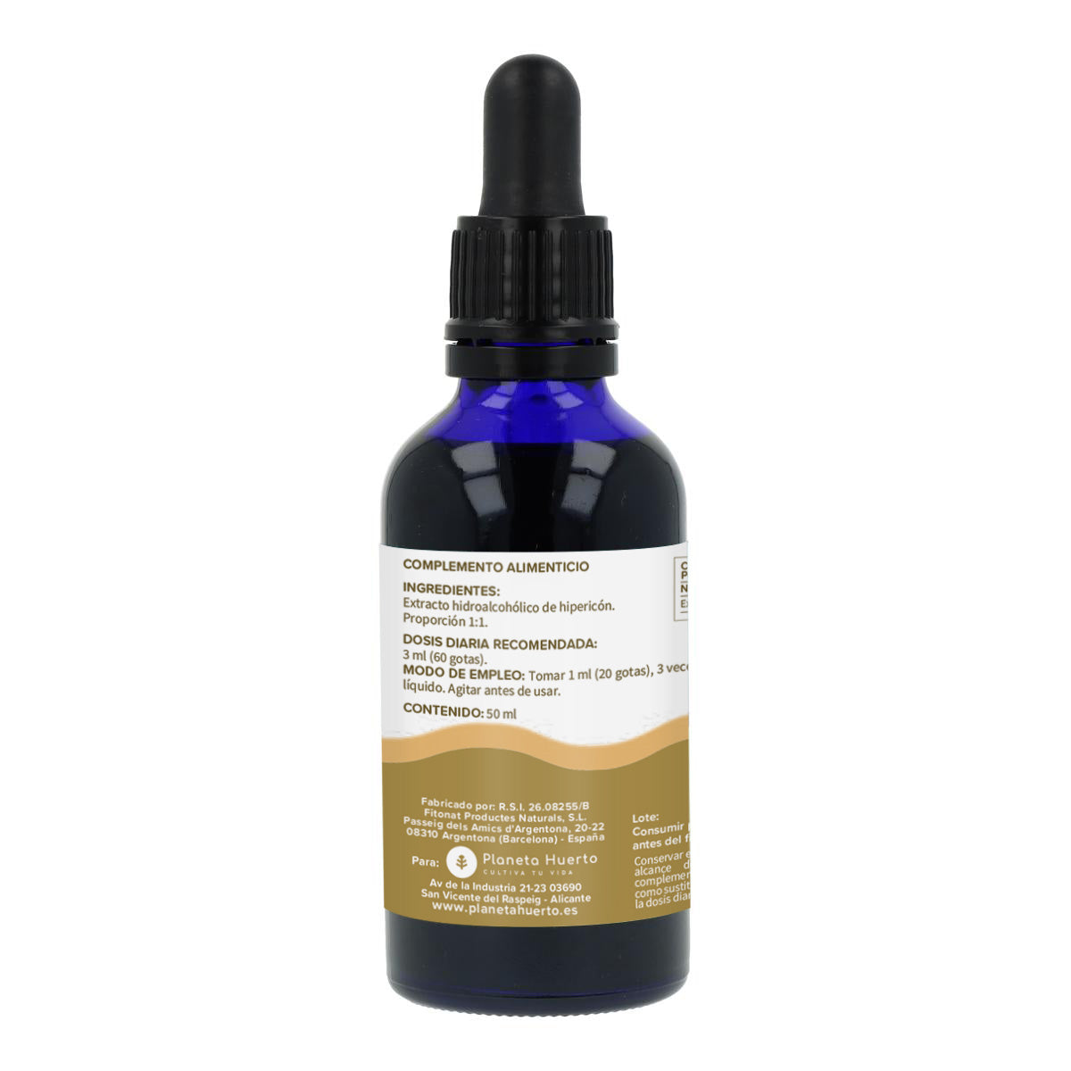 Extracto de Hipericón Planeta Huerto 50 ml