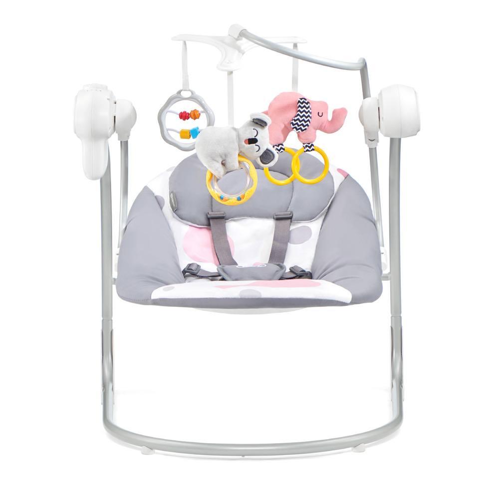Hamaca de bebé Minky rosa Kinderkraft