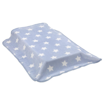Manta para minicuna de 80x110 cm. Cambrass en varios colores Star Rosa