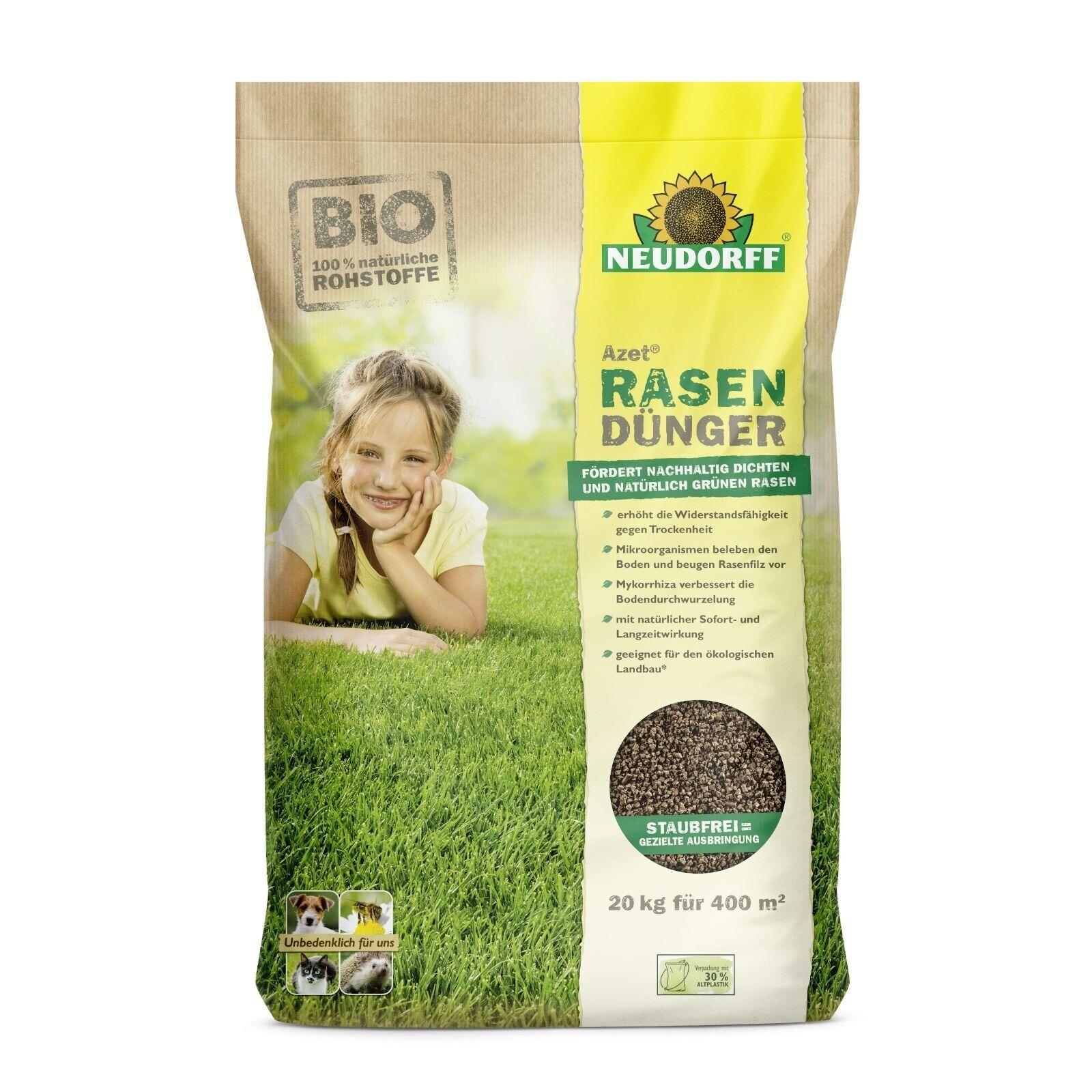 Azet Fertilizante Césped 2,5 kg Neudorff