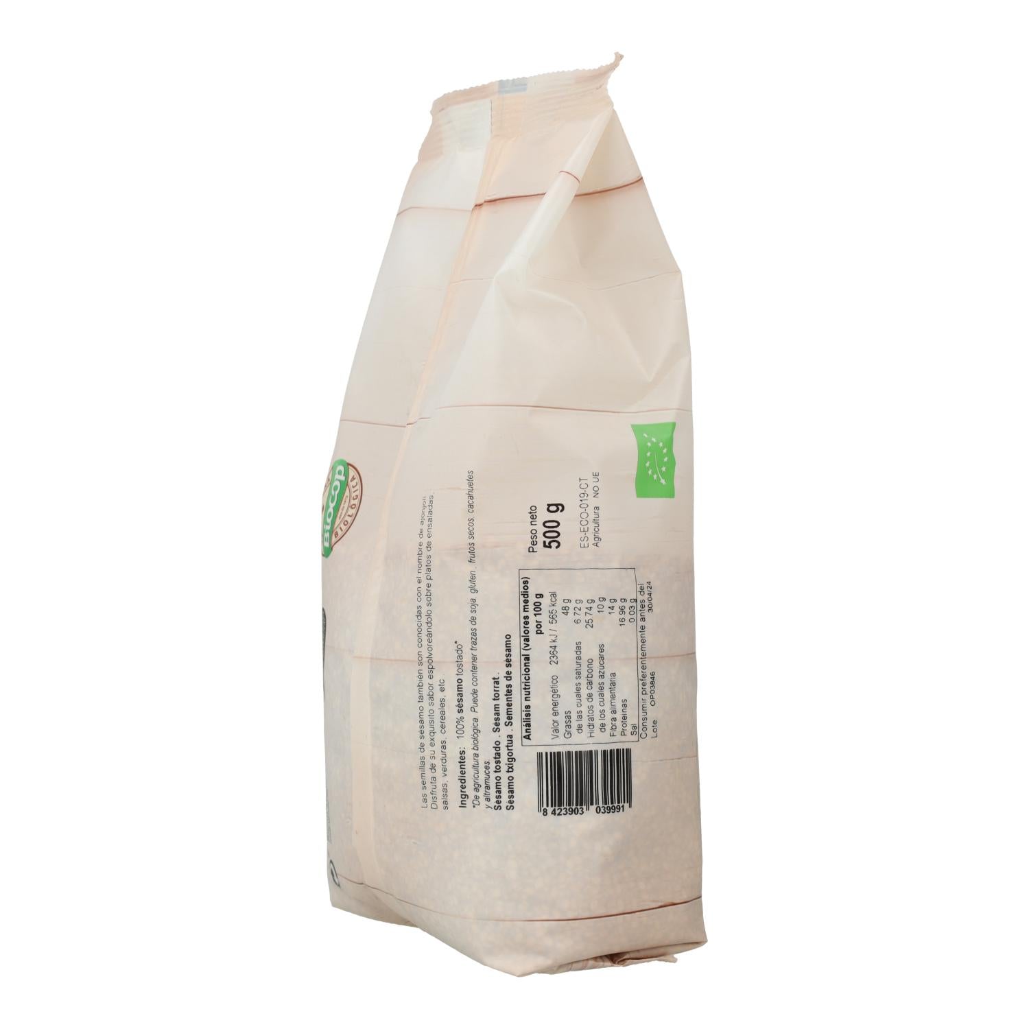Sésamo Tostado BIO Biocop 500 g