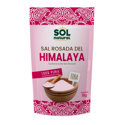 Sale rosa dell'Himalaya fine, Sol Natural 1 kg