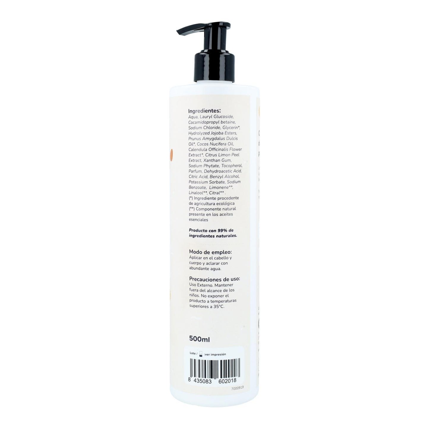 Pack Infantil Caléndula y Almendra: gel y champú + crema hidratante  Planeta Huerto