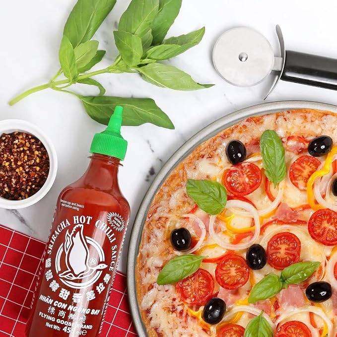 Salsa Sriracha al peperoncino tradizionale senza glutammato monosodico Uni-Eagle 815 g – Piccante cremosa in stile tailandese