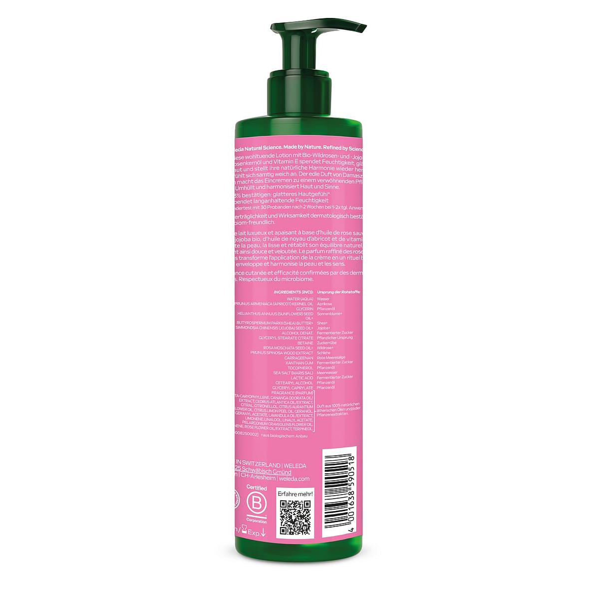 Leche Corporal de Rosa Mosqueta Weleda 250ml
