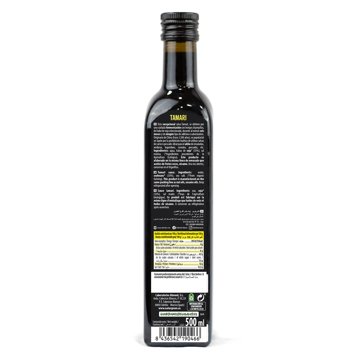 Tamari Naturgreen Botella de 250 ml