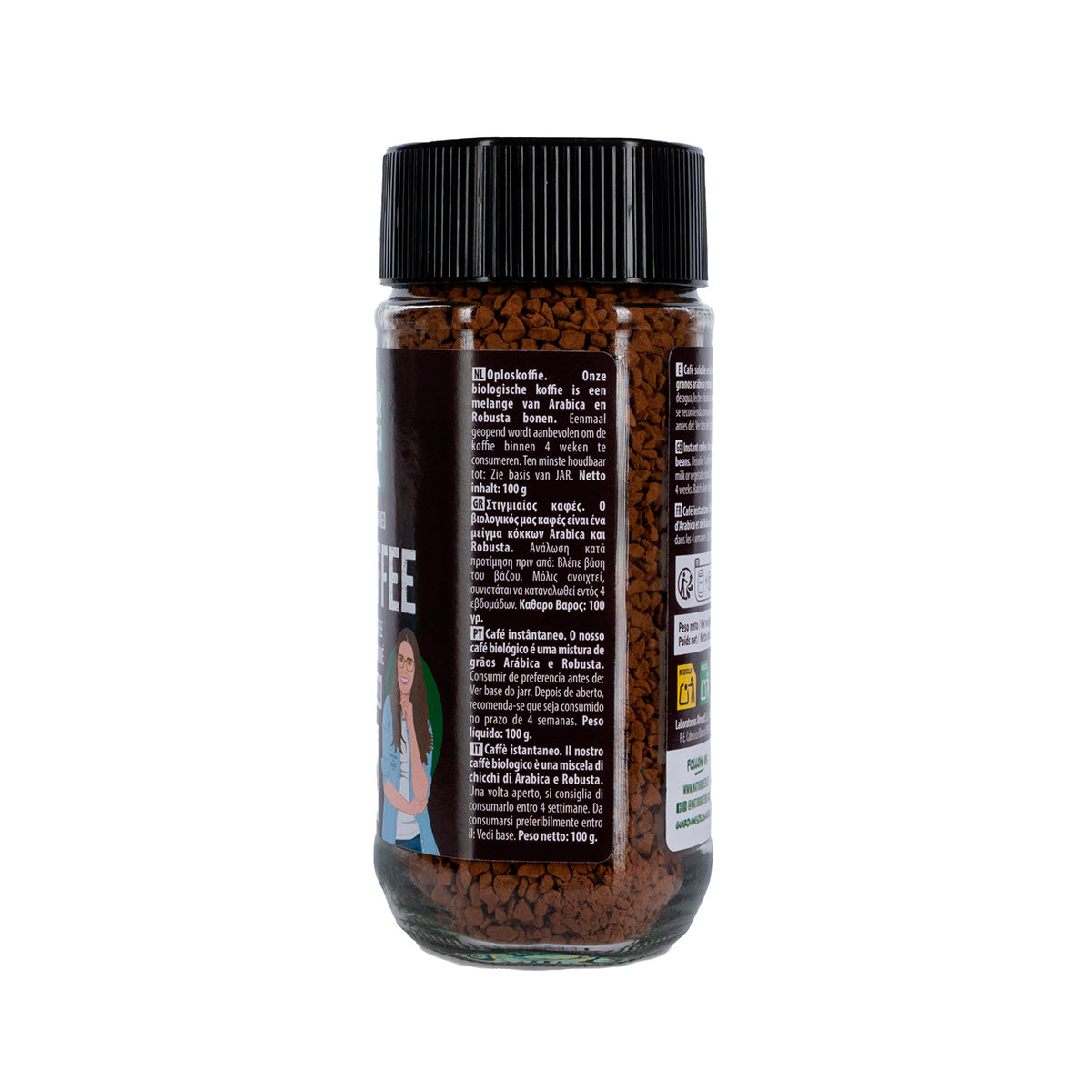 Caffè solubile biologico Naturgreen 100 g
