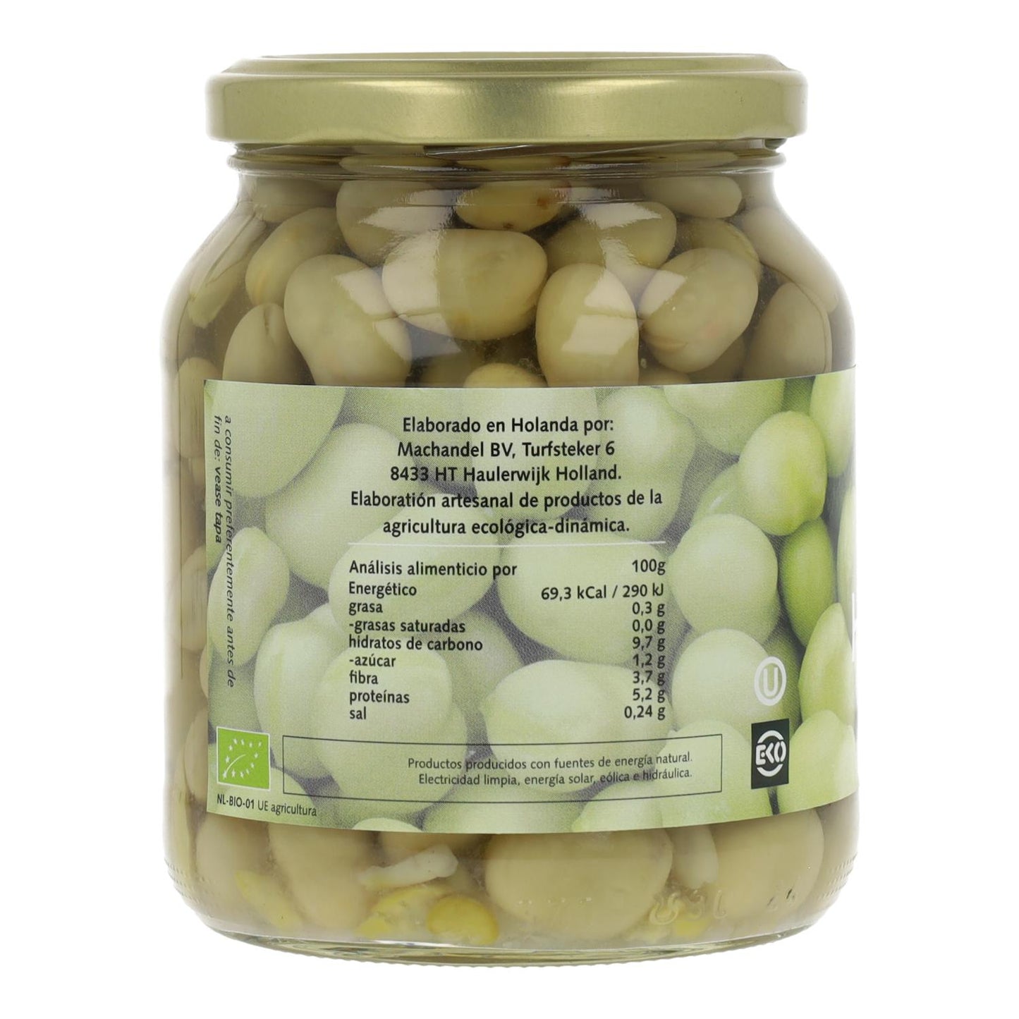 Habas Bio Machandel 360 g
