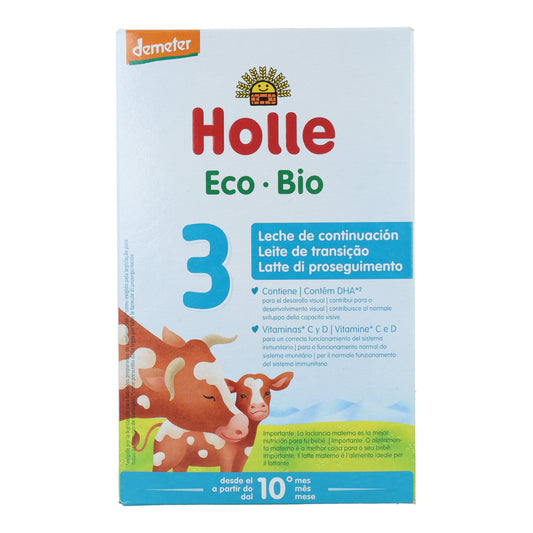 Latte di proseguimento 3 (+10 mesi) Holle 600 g