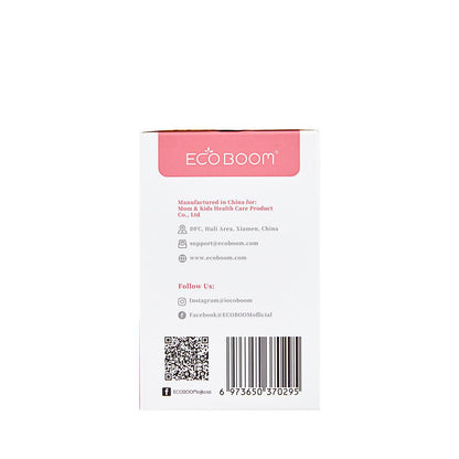 Compresa fibra de bambú biodegradable Regular Ecoboom 8 uds