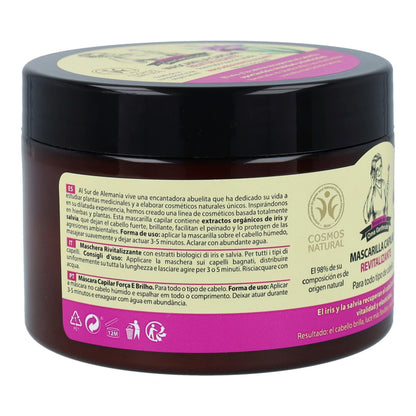 Mascarilla capilar revitalizante cabellos normales  Oma Gertrude, 300 ml