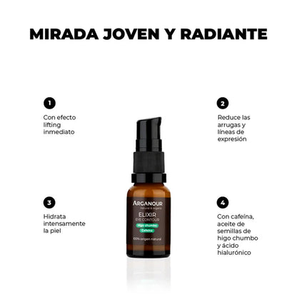 Elixir contorno de ojos 15ml Arganour