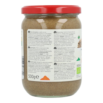 Tahin sin sal ECO Lima 500 g