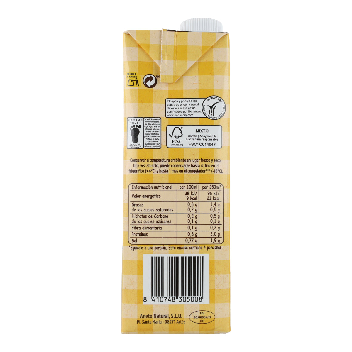 Brodo di pollo biologico Aneto 1 L