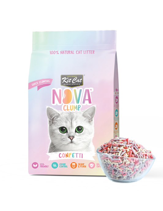 Kit Cat Arena Eco SoyaClump - Confetti 7 L Sabbia per gatti
