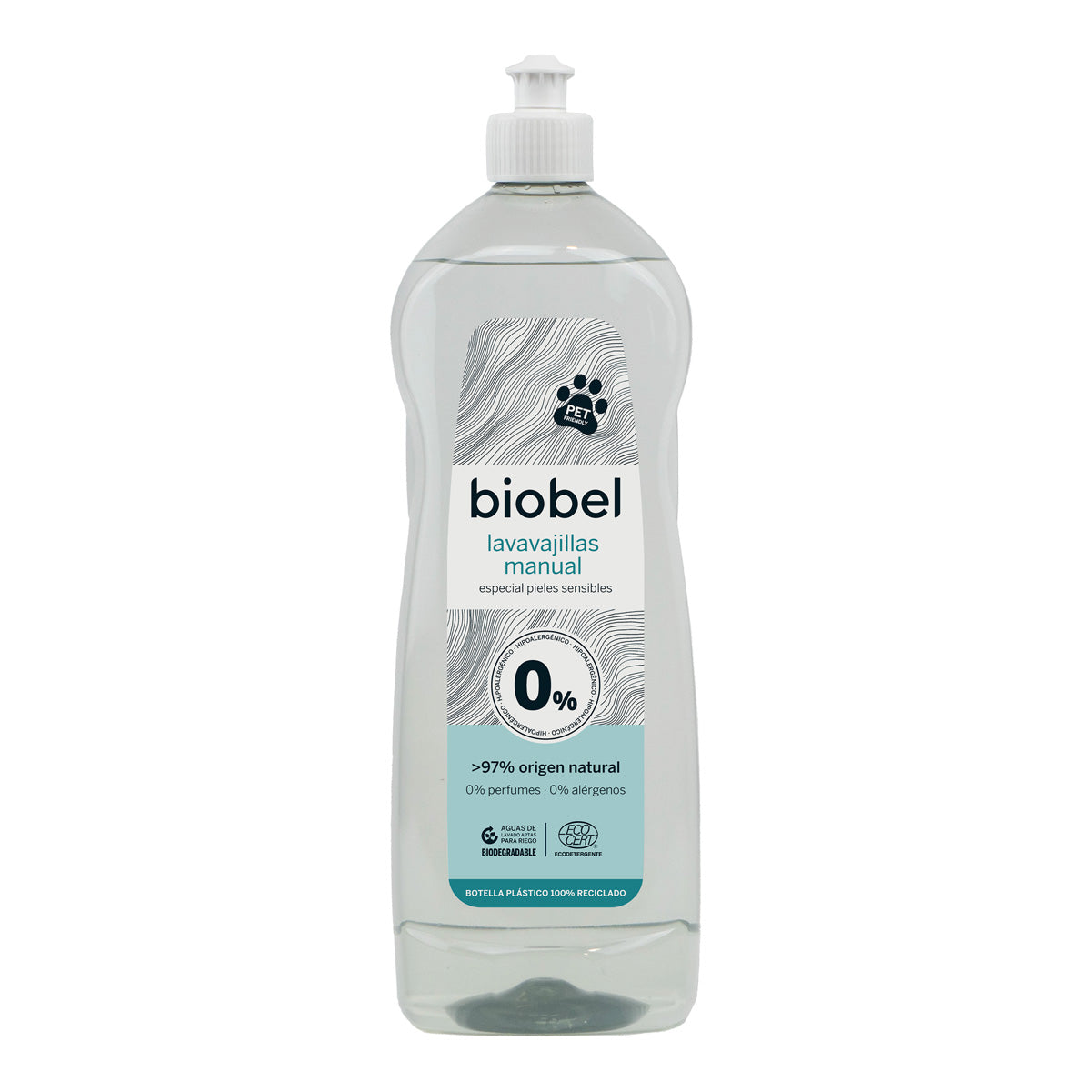 Lavavajillas manual Biobel 0% 1L