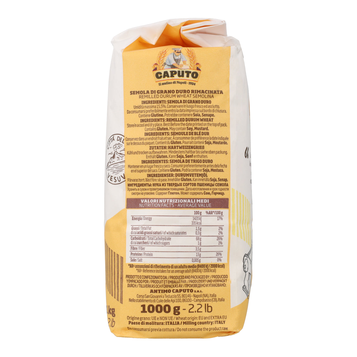 Semola rimacinata Caputo 1 kg